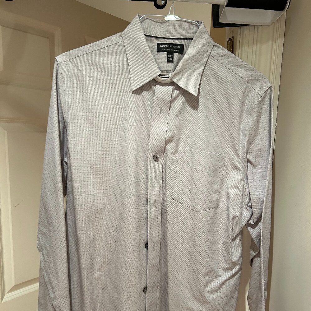 Banana Republic Button-Down Patterned